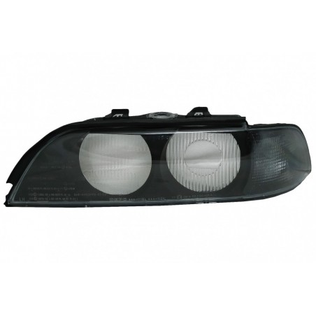 Headlight Lens Left Side Smoke Grey suitable for BMW 5 Series E39 (1995-2000)
