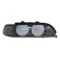Headlight Lens Right Side Smoke Grey suitable for BMW 5 Series E39 (1995-2000)