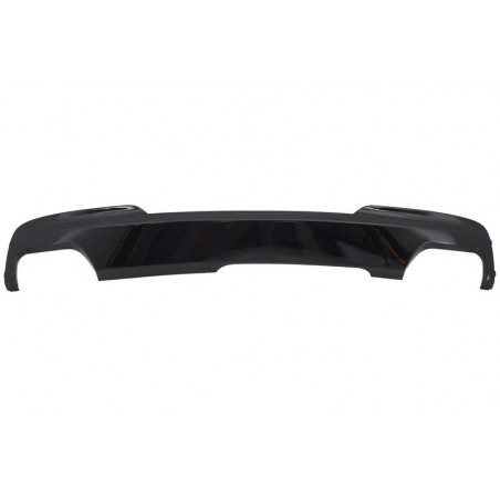 Double Outlet Air Diffuser suitable for BMW F10 F11 5 Series (2011-2017) M-Technik 550i Design Brilliant Black Edition