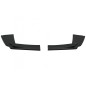 Rear Bumper Side Splitters Fins suitable for Alfa Romeo Giulia 952 (2016-2021) Black
