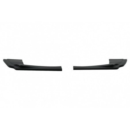 Rear Bumper Side Splitters Fins suitable for Alfa Romeo Giulia 952 (2016-2021) Black