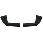 Rear Bumper Side Splitters Fins suitable for Alfa Romeo Giulia 952 (2016-2021) Black