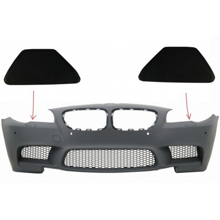 SRA priekinių žibintų plovimo dangtis Priekinis bamperis tinka BMW 5 Series F10 F11 (2011-2017) M5 Design