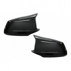 Veidrodžių dangteliai tinka BMW 5 serijos F10 F11 F18 Non LCI (07.2010-2013) Carbon Look M Design