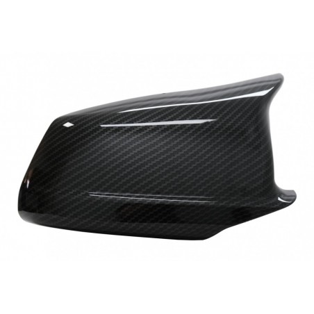 Veidrodžių dangteliai tinka BMW 5 serijos F10 F11 F18 Non LCI (07.2010-2013) Carbon Look M Design