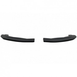 Rear Bumper Side Splitters Fins suitable for Alfa Romeo Stelvio 949 (2016-2020) Black