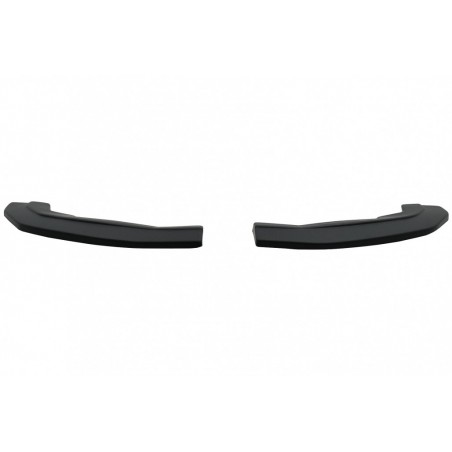 Rear Bumper Side Splitters Fins suitable for Alfa Romeo Stelvio 949 (2016-2020) Black