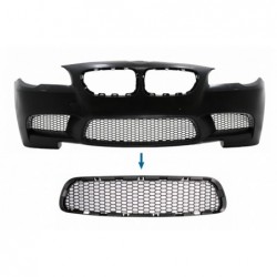 Front Bumper Central Lower Grille suitable for BMW 5 Series F10 F11 M5 (2009-2017)