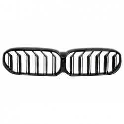 Central Kidney Grille suitable for BMW 5 Series G30 G31 LCI (07.2020-up) Double Stripe Design Piano Black