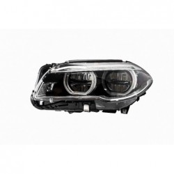 Full LED Angel Eyes priekiniai žibintai, tinkami BMW 5 serijos F10 F11 LCI (2014-2017)