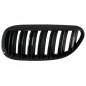Central Front Kidney Grille suitable for BMW 6 Series E63 E64 LCI Pre-LCI (2004-2010) M Design Double Stripe Piano Black
