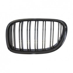 Centrinės inkstų grotelės, tinkamos BMW 7 serijos F01 F02 F03 (2008-2015) Double Stripe M Design Piano Black
