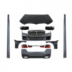 Body Kit suitable for BMW 7 Series G12 (2015-2019) Conversion to G12 LCI 2020 Design