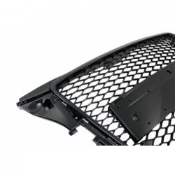 Priekinės grotelės be ženklelio, tinkamos Audi A3 8P Facelift (2007–2012 m.) RS dizaino korinio pianino juodos grotelės su PDC d