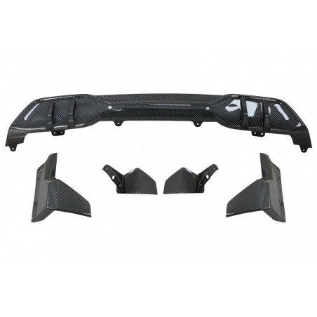 Aero Body Kit Front Bumper Lip and Air Diffuser suitable for BMW X5 G05 (2018-2022) M Performance Design Carbon Look