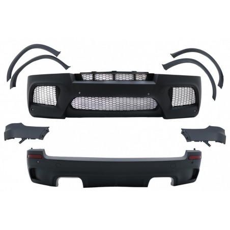 Kėbulo komplektas su ratų arkomis tinka BMW X5 E70 (2007-2013) X5M Design