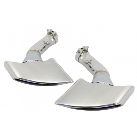 Exhaust Muffler Tips suitable for BMW X6 E71 (2008-2014) V8 Design