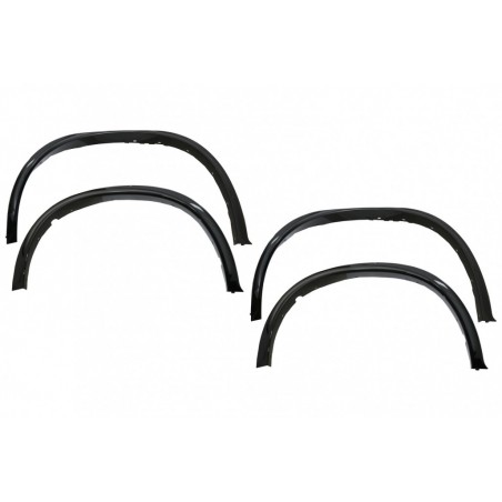 Wheel Arches Fender Flares suitable for BMW X6 F16 (2015-2020) M-Design M-Sport Piano Black