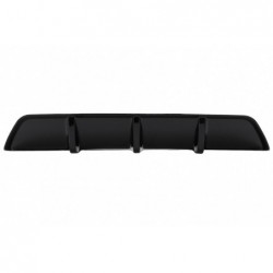 Aero Body Kit Front Bumper Lip and Air Diffuser suitable for BMW X6 F16 LCI (2015-2019) M Technik Sport Piano Black