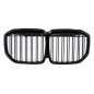 Centrinės inkstų grotelės tinka BMW X7 G07 (2018-2022) Double Stripe M Design Piano Black