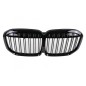 Centrinės inkstų grotelės tinka BMW X7 G07 (2018-2022) Double Stripe M Design Piano Black