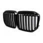 Centrinės inkstų grotelės tinka BMW X7 G07 (2018-2022) Double Stripe M Design Piano Black