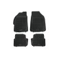 Grindų kilimėlis juodas tinka tinka CHEVROLET Spark II 2010-2013