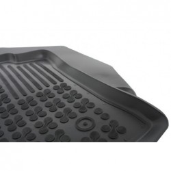 Rubber Floor Mat Black Front suitable for Dacia Dokker Van (2012-2021)